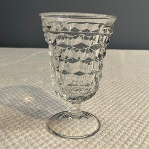 Fostoria American clear iced tea glass